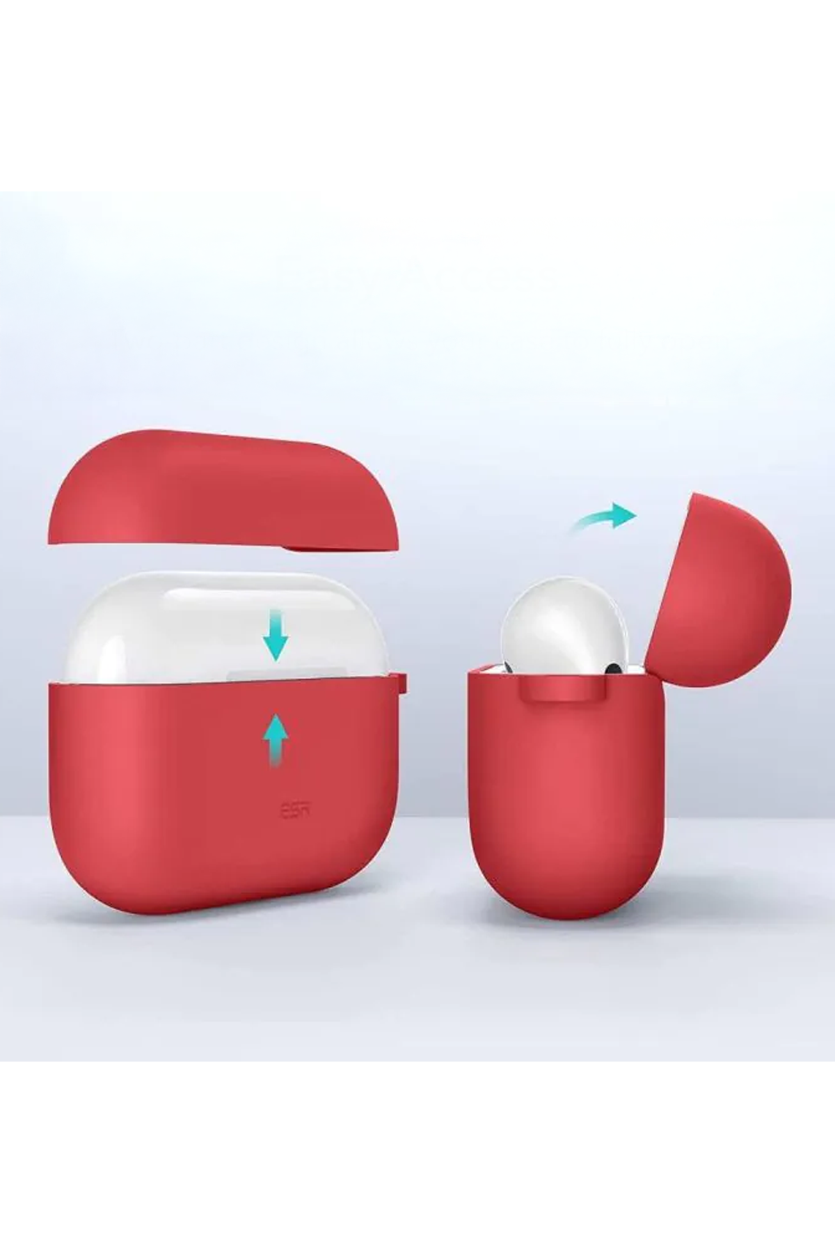 ESR Apple Airpods 3 (3.nesil) Bounce Carrying Kılıf - Kırmızı
