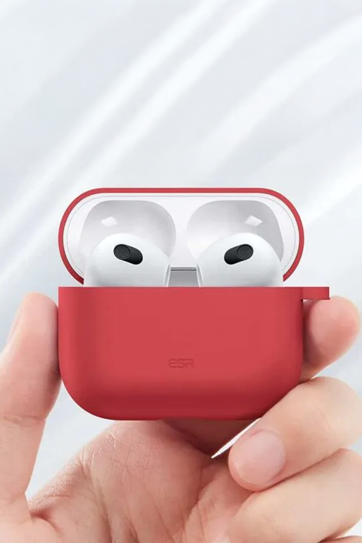 ESR Apple Airpods 3 (3.nesil) Bounce Carrying Kılıf - Kırmızı
