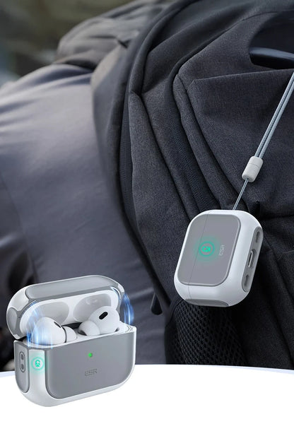 ESR Apple Airpods Pro 3 (3.Nesil) Orbit Hybrid Magsafe Şarj Destekli Kılıf - Beyaz