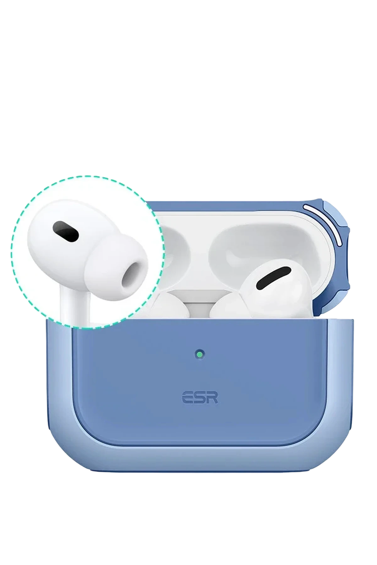 ESR Apple Airpods Pro 3 (3.Nesil) Orbit Hybrid Magsafe Şarj Destekli Kılıf - Mavi