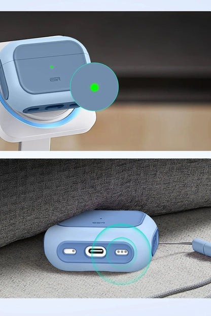 ESR Apple Airpods Pro 3 (3.Nesil) Orbit Hybrid Magsafe Şarj Destekli Kılıf - Mavi