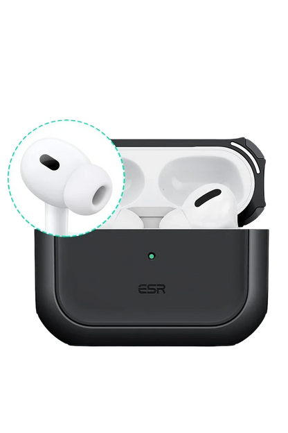 ESR Apple Airpods Pro 3 (3.Nesil) Orbit Hybrid Magsafe Şarj Destekli Kılıf - Siyah