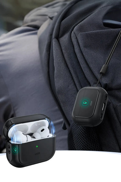 ESR Apple Airpods Pro 3 (3.Nesil) Orbit Hybrid Magsafe Şarj Destekli Kılıf - Siyah