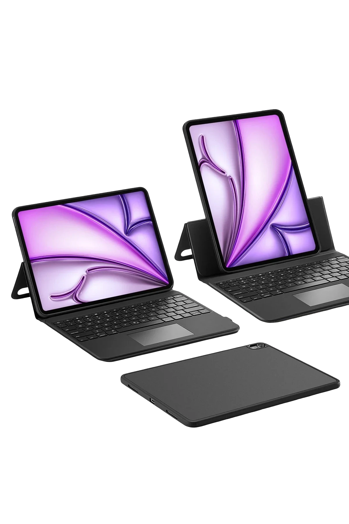 ESR Apple iPad 2022 10.9 (10.nesil) Ascend Klavyeli Tablet Kılıfı - Siyah