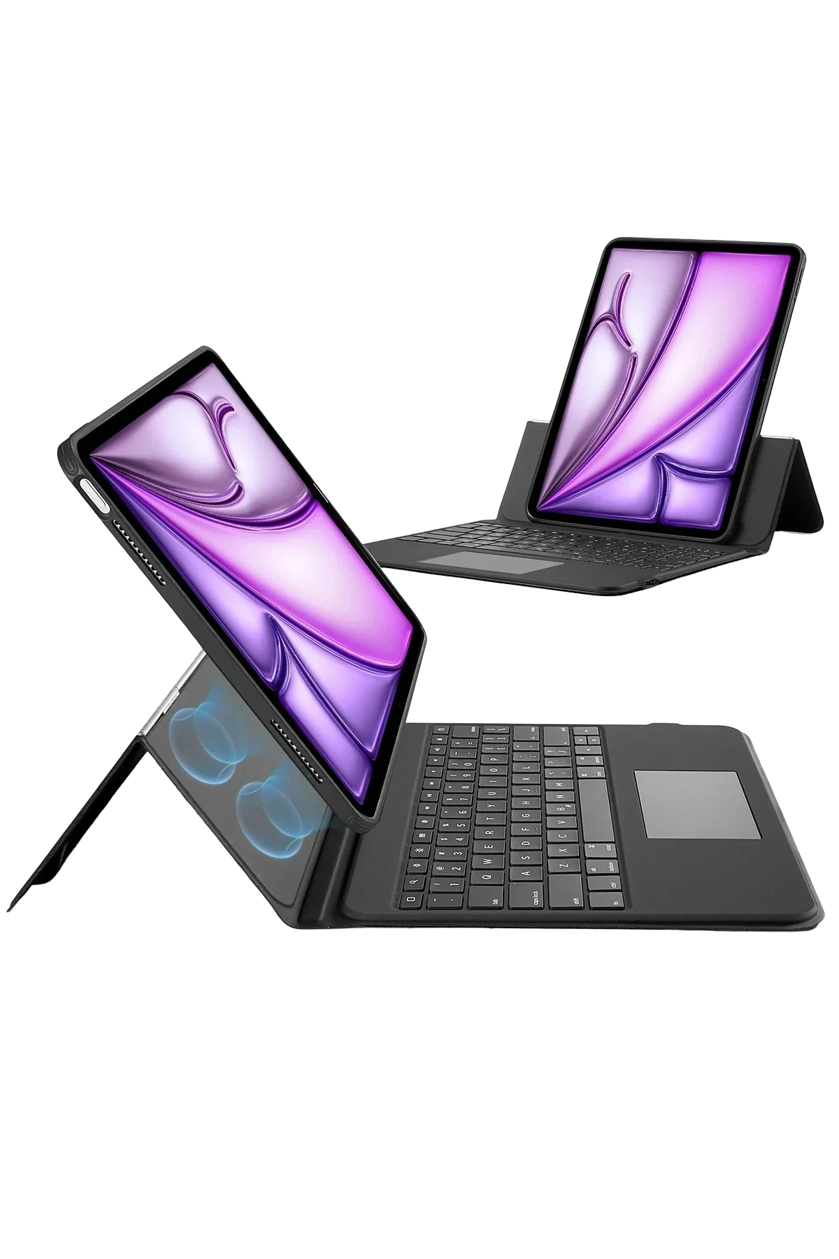 ESR Apple iPad 2022 10.9 (10.nesil) Ascend Klavyeli Tablet Kılıfı - Siyah