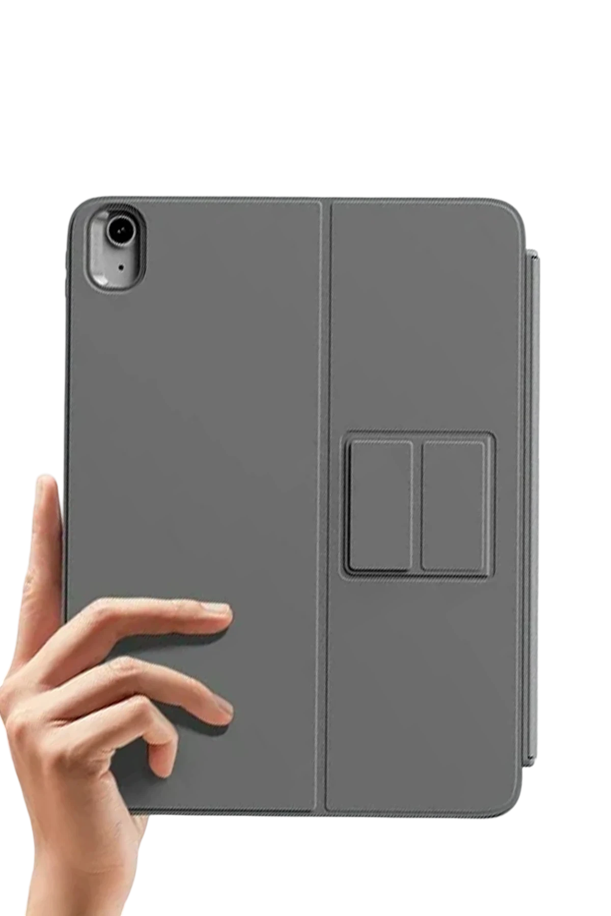ESR Apple iPad 2022 10.9 (10.nesil) Flex Klavyeli Tablet Kılıfı - Koyu Gri