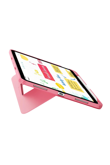 ESR Apple iPad 2022 10.9 (10.nesil) Flex Klavyeli Tablet Kılıfı - Pembe