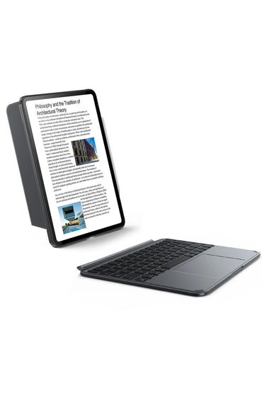 ESR Apple iPad 2022 10.9 (10.nesil) Shift Manyetik Klavyeli Tablet Kılıfı - Koyu Gri