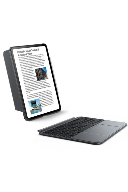 ESR Apple iPad 2022 10.9 (10.nesil) Shift Manyetik Klavyeli Tablet Kılıfı - Koyu Gri