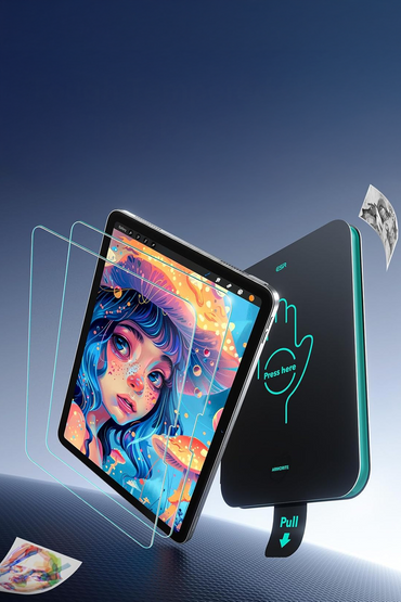 ESR Apple iPad 2025 10.9 (10.nesil) Paper-Feel Manyetik Tablet Ekran Koruyucu