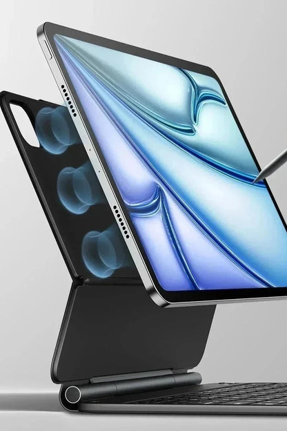 ESR Apple iPad 2025 10.9 (10.nesil) Rebound Manyetik Klavyeli Tablet Kılıfı - Siyah