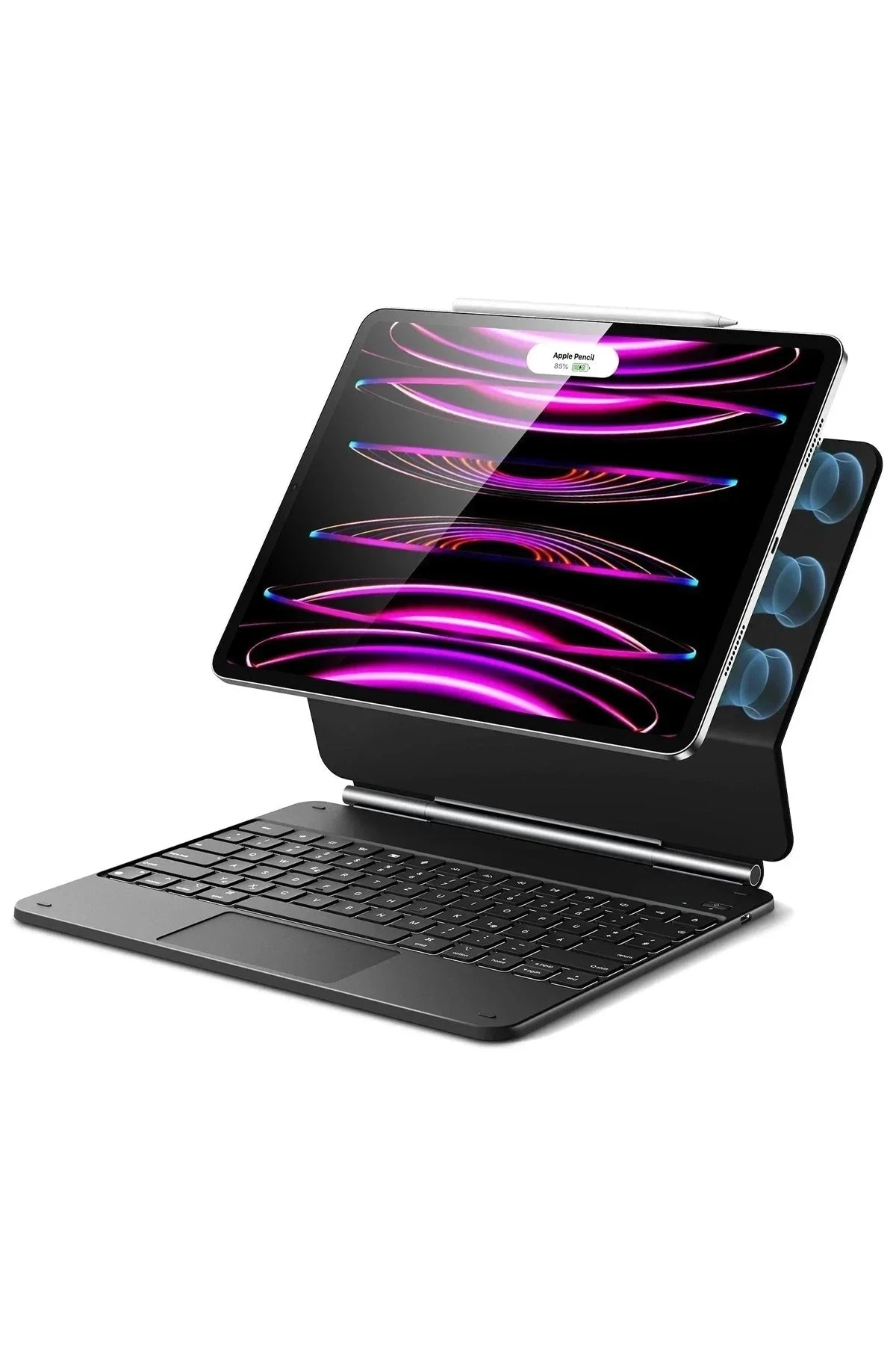 ESR Apple iPad 2025 10.9 (10.nesil) Rebound Manyetik Klavyeli Tablet Kılıfı - Siyah