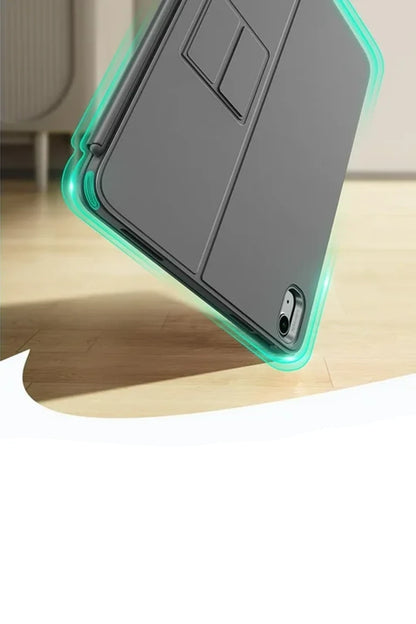ESR Apple iPad Air 11 (2024) Flex Klavyeli Tablet Kılıfı - Koyu Gri