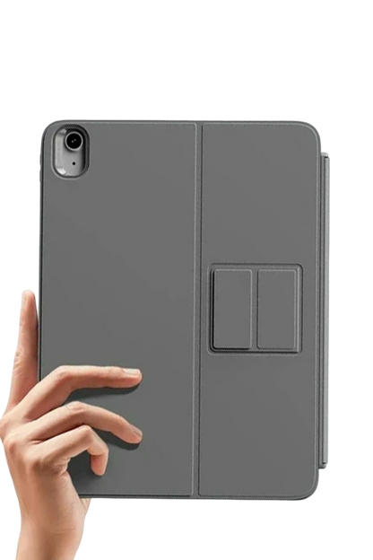 ESR Apple iPad Air 11 (2024) Flex Klavyeli Tablet Kılıfı - Koyu Gri