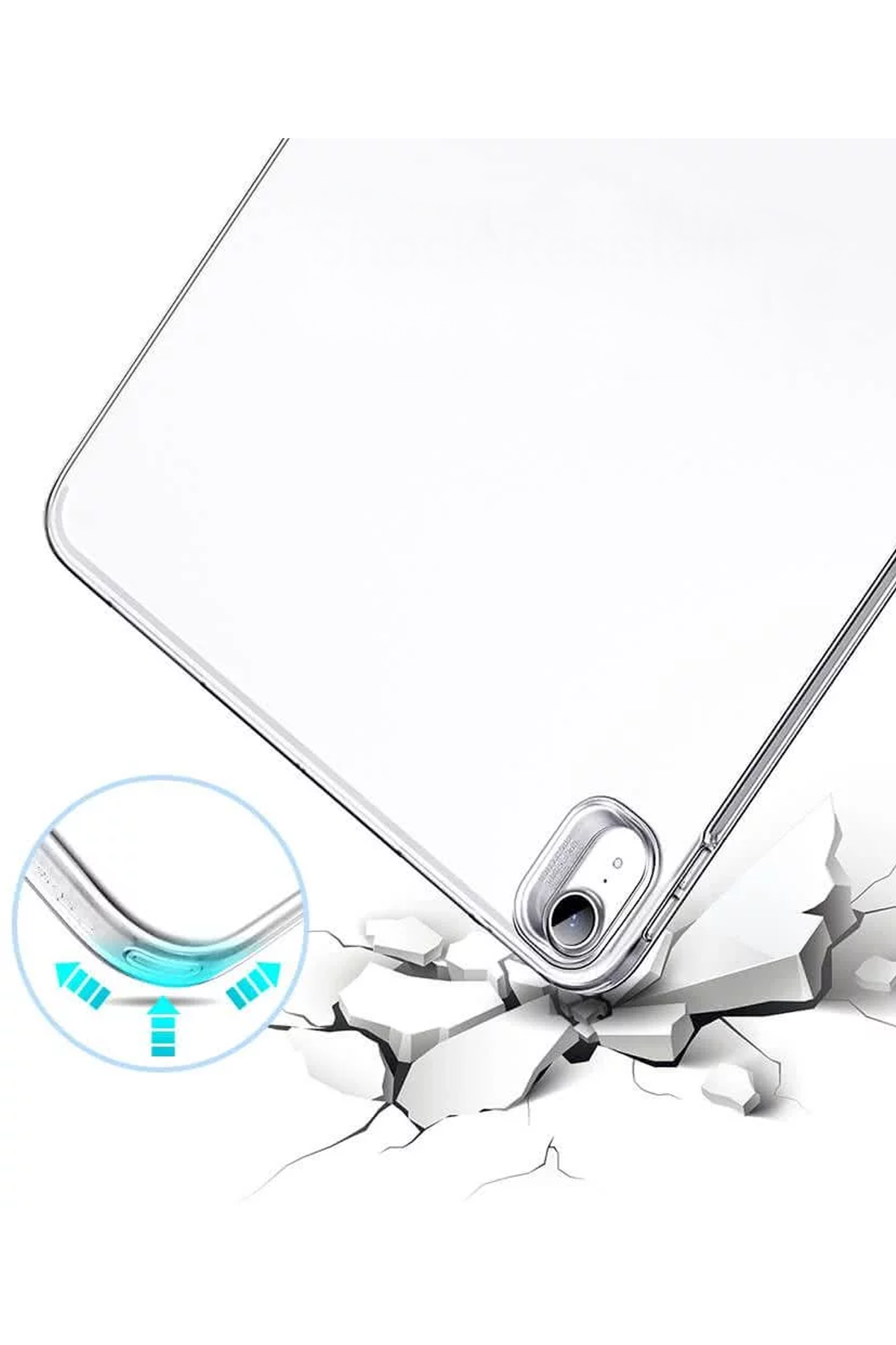 ESR Apple iPad Air 11 (2024) Project Zero Tablet Kılıfı - Şeffaf