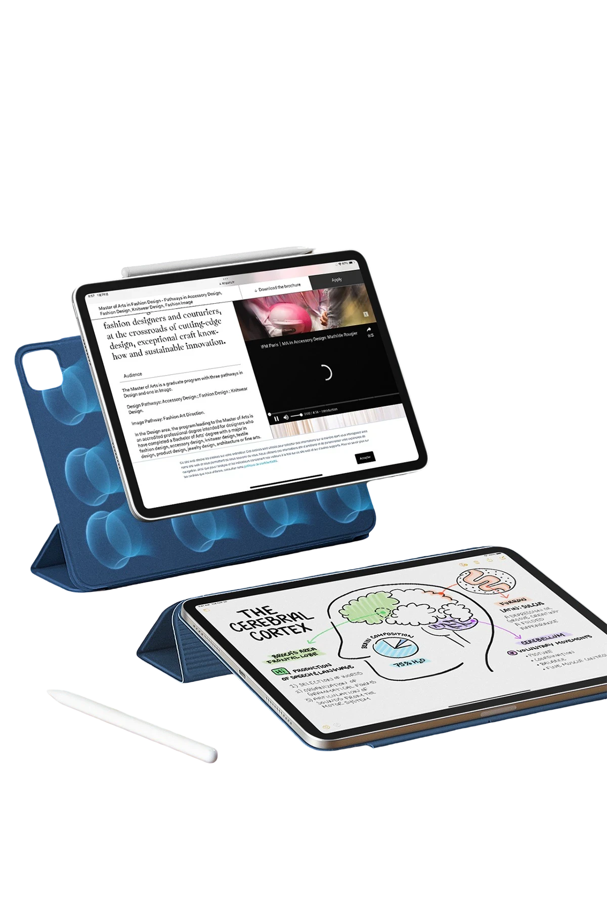 ESR Apple iPad Air 11 (2024) Rebound Manyetik Tablet Kılıfı - Lacivert