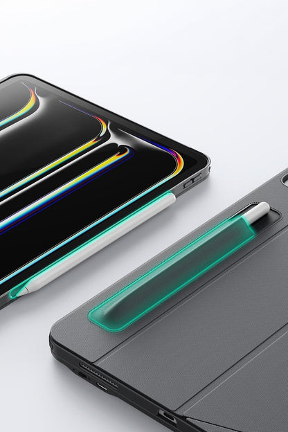 ESR Apple iPad Air 11 (2024) Shift Manyetik Klavyeli Tablet Kılıfı - Koyu Gri