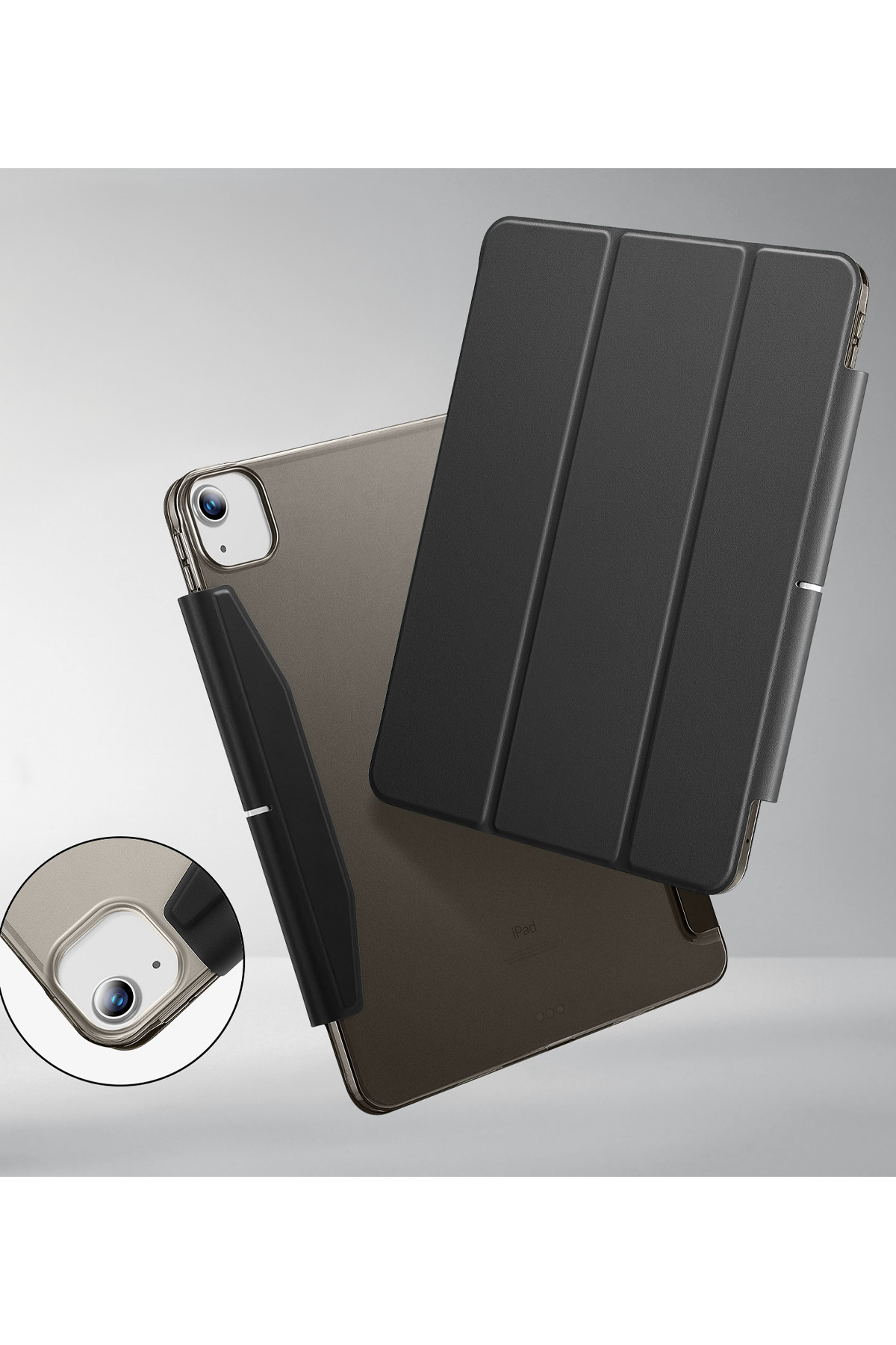 ESR Apple iPad Air 13 (2024) Ascend Trifold Tablet Kılıfı - Siyah