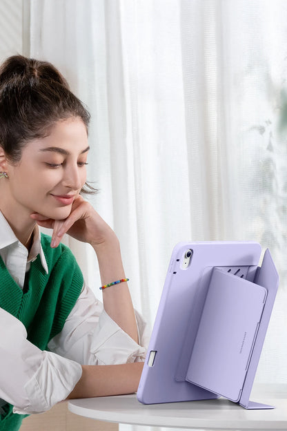 ESR Apple iPad Air 13 (2024) Flip Hybrid Kalemlikli Tablet Kılıfı - Mor