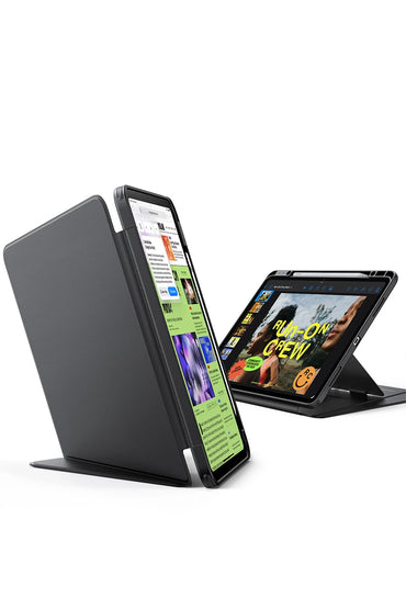 ESR Apple iPad Air 13 (2024) Flip Hybrid Kalemlikli Tablet Kılıfı - Siyah