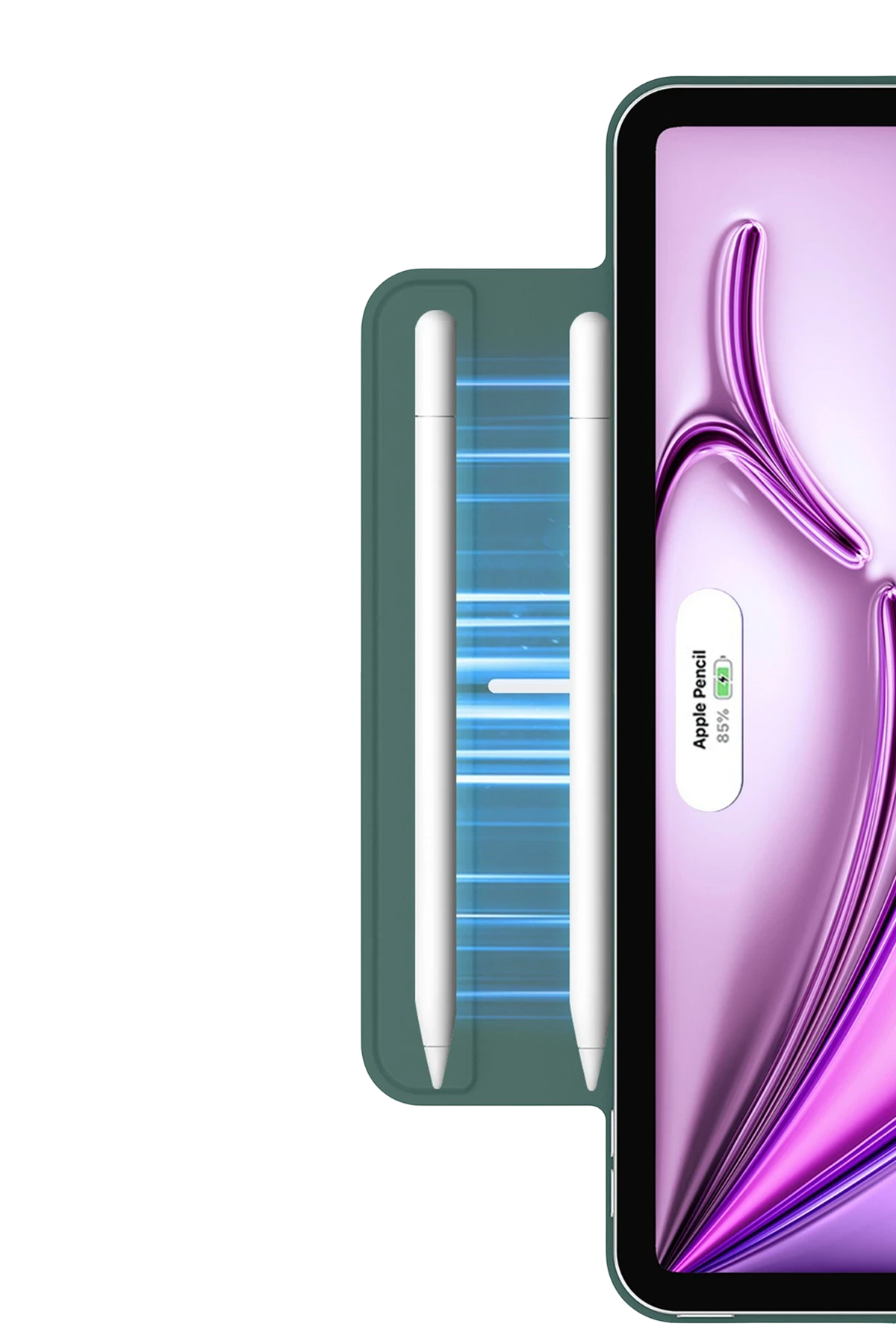 ESR Apple iPad Air 13 (2024) Rebound Manyetik Tablet Kılıfı - Yeşil