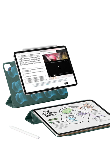 ESR Apple iPad Air 13 (2024) Rebound Manyetik Tablet Kılıfı - Yeşil