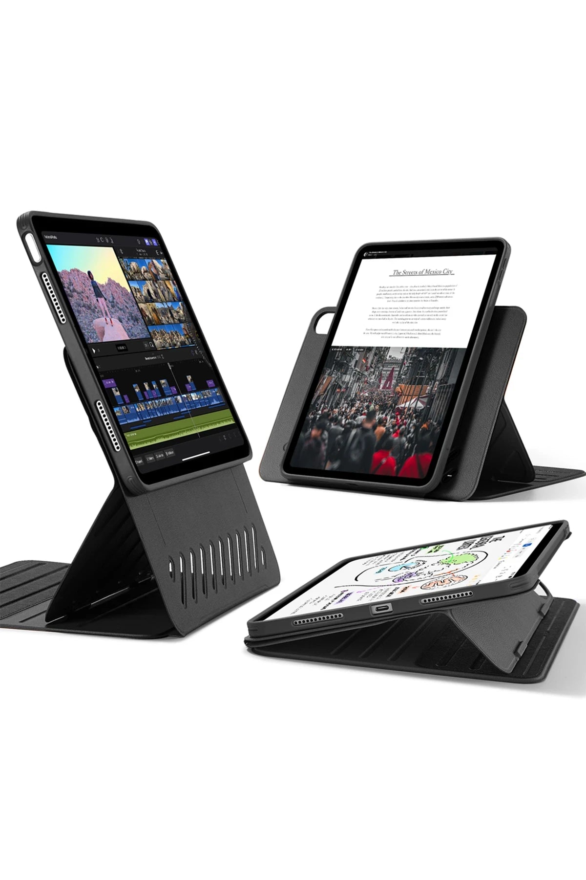 ESR Apple iPad Air 13 (2024) Shift Manyetik Tablet Kılıfı - Siyah