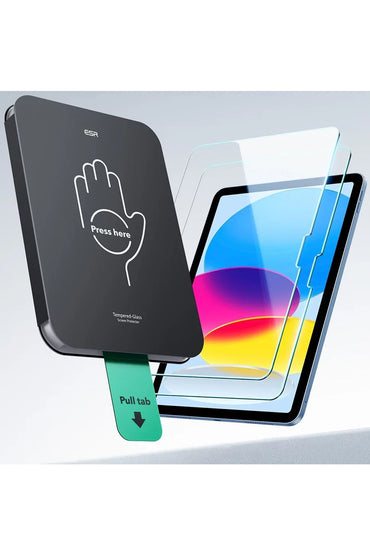 ESR Apple iPad Air 13 (2024) UltraFit Classic AutoKit 2 Adet Tablet Cam Ekran Koruyucu - Şeffaf