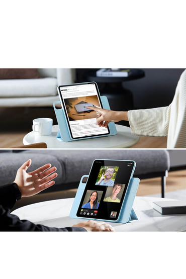 ESR Apple iPad Pro 11 (2021) Rebound Hybrid 360 Manyetik Tablet Kılıfı - Mavi