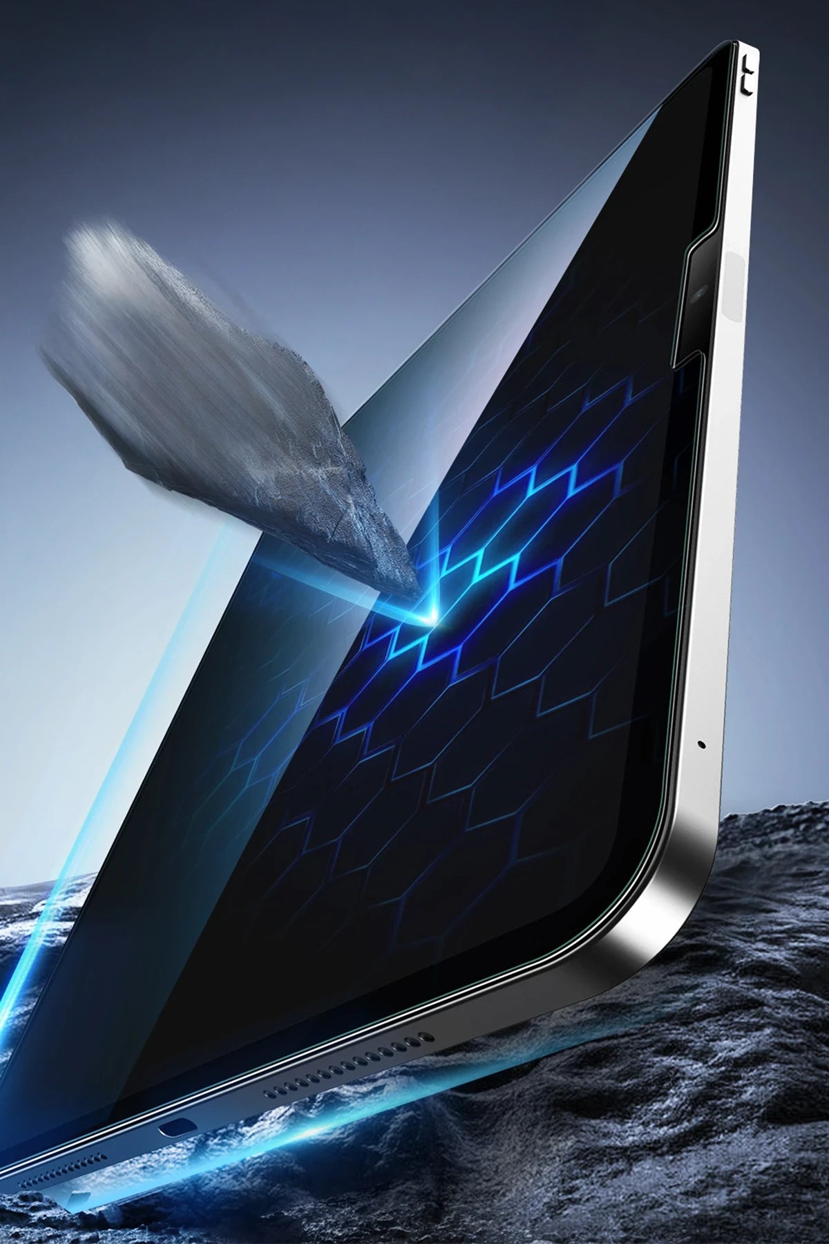 ESR Apple iPad Pro 11 (2024) Armorite AutoKit HD 2 Adet Tablet Cam Ekran Koruyucu - Şeffaf