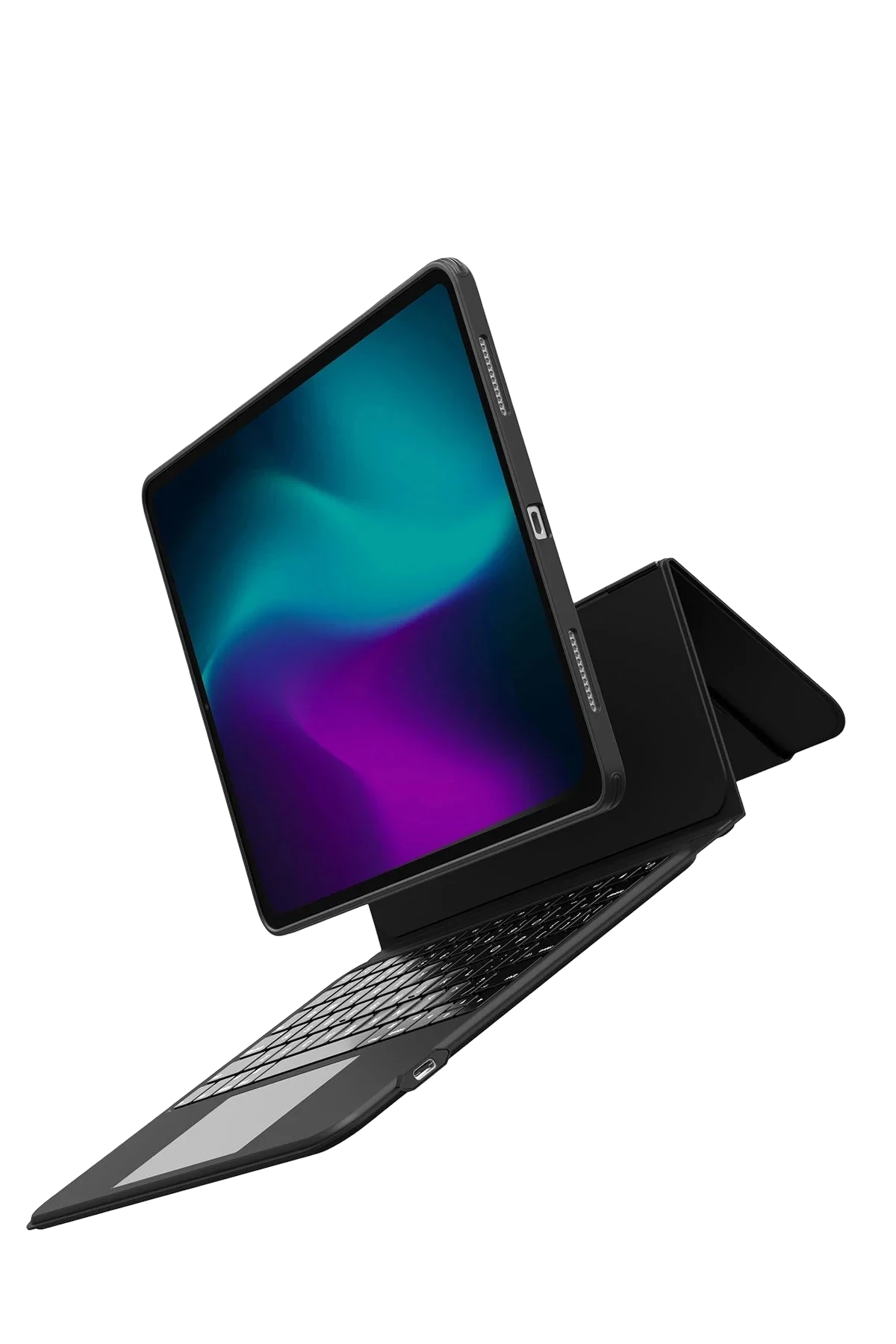 ESR Apple iPad Pro 11 (2024) Ascend Klavyeli Tablet Kılıfı - Siyah