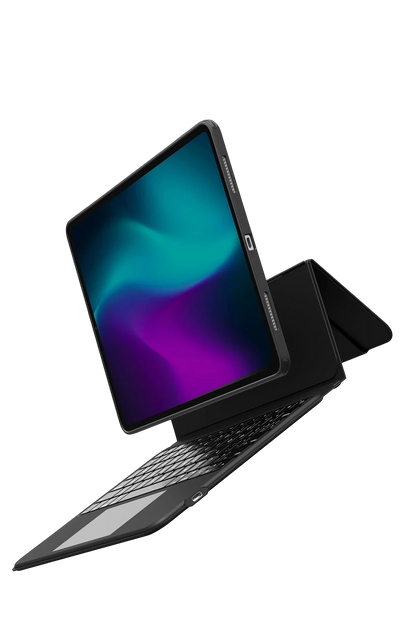 ESR Apple iPad Pro 11 (2024) Ascend Klavyeli Tablet Kılıfı - Siyah