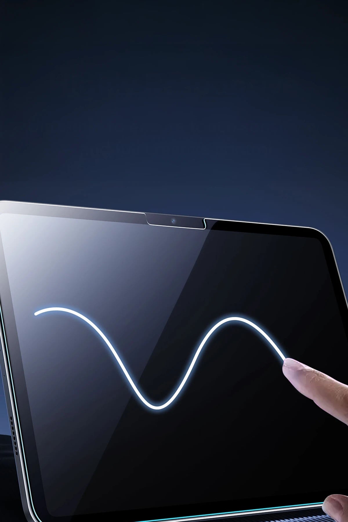 ESR Apple iPad Pro 11 (2024) AutoKit HD Tablet Cam Ekran Koruyucu - Şeffaf