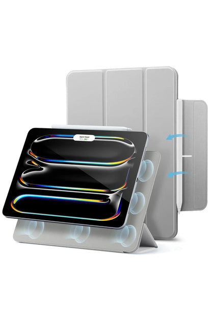 ESR Apple iPad Pro 11 (2024) Rebound Manyetik Tablet Kılıfı - Gri