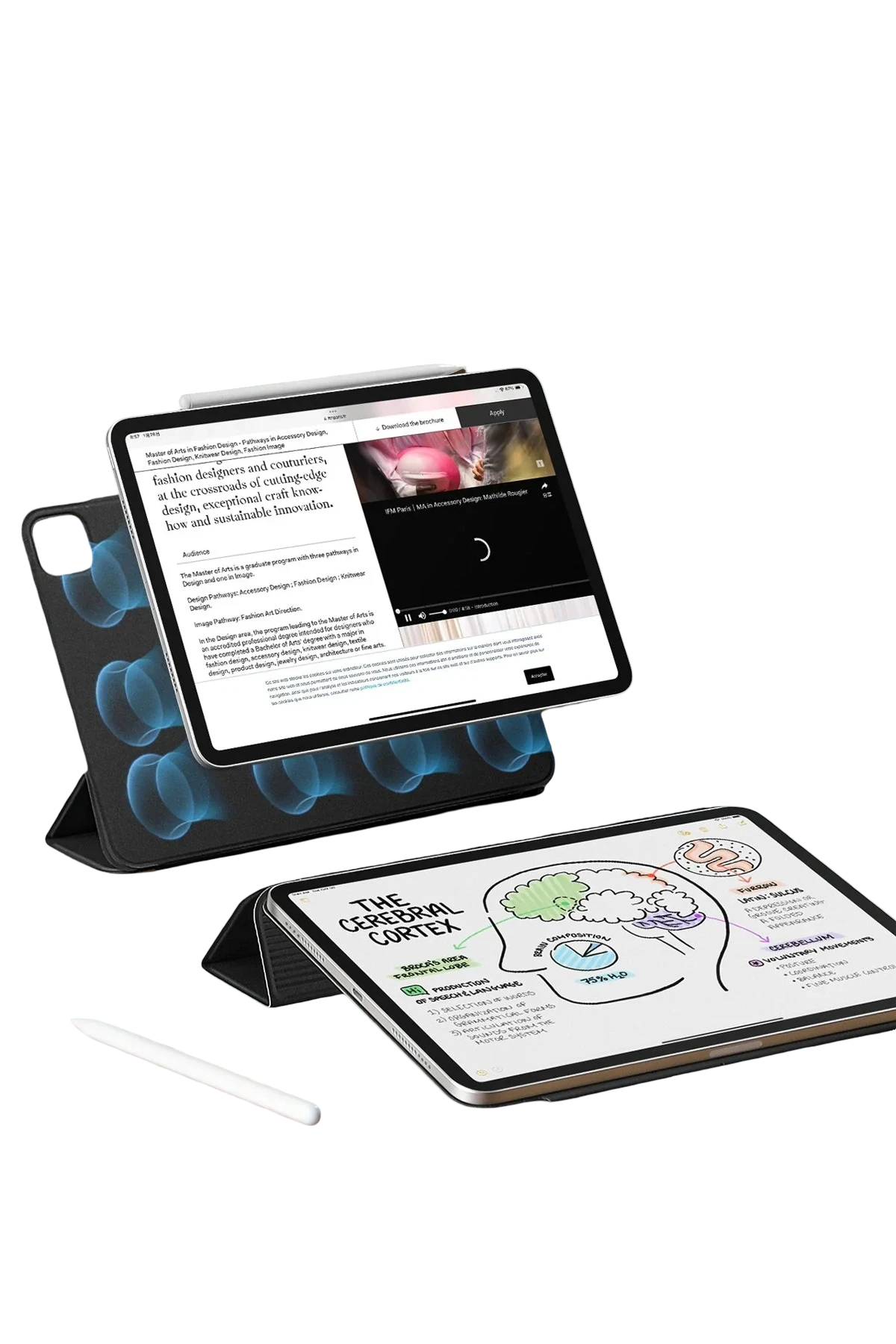 ESR Apple iPad Pro 11 (2024) Rebound Manyetik Tablet Kılıfı - Gri