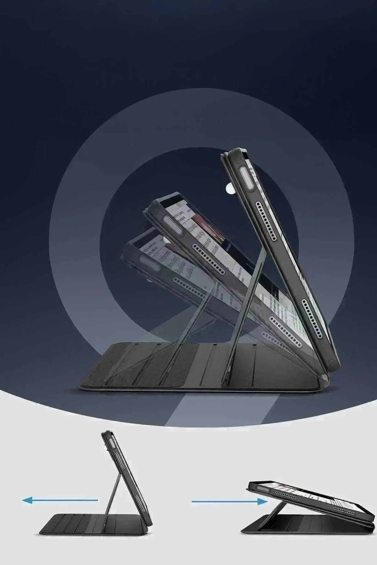 ESR Apple iPad Pro 11 (2024) Shift Manyetik Tablet Kılıfı - Mavi