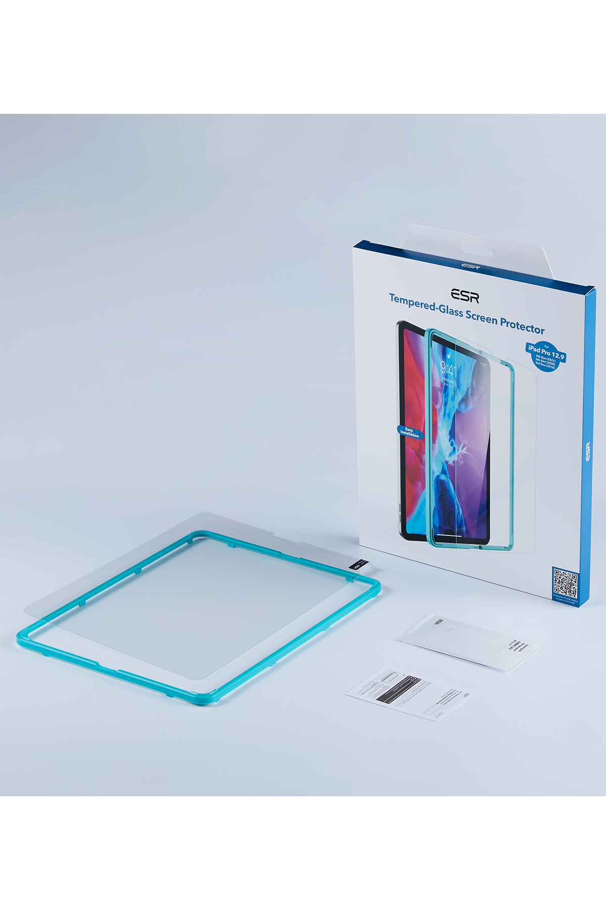 ESR Apple iPad Pro 12.9 (2022) Tempered Tablet Ekran Koruyucu - Şeffaf