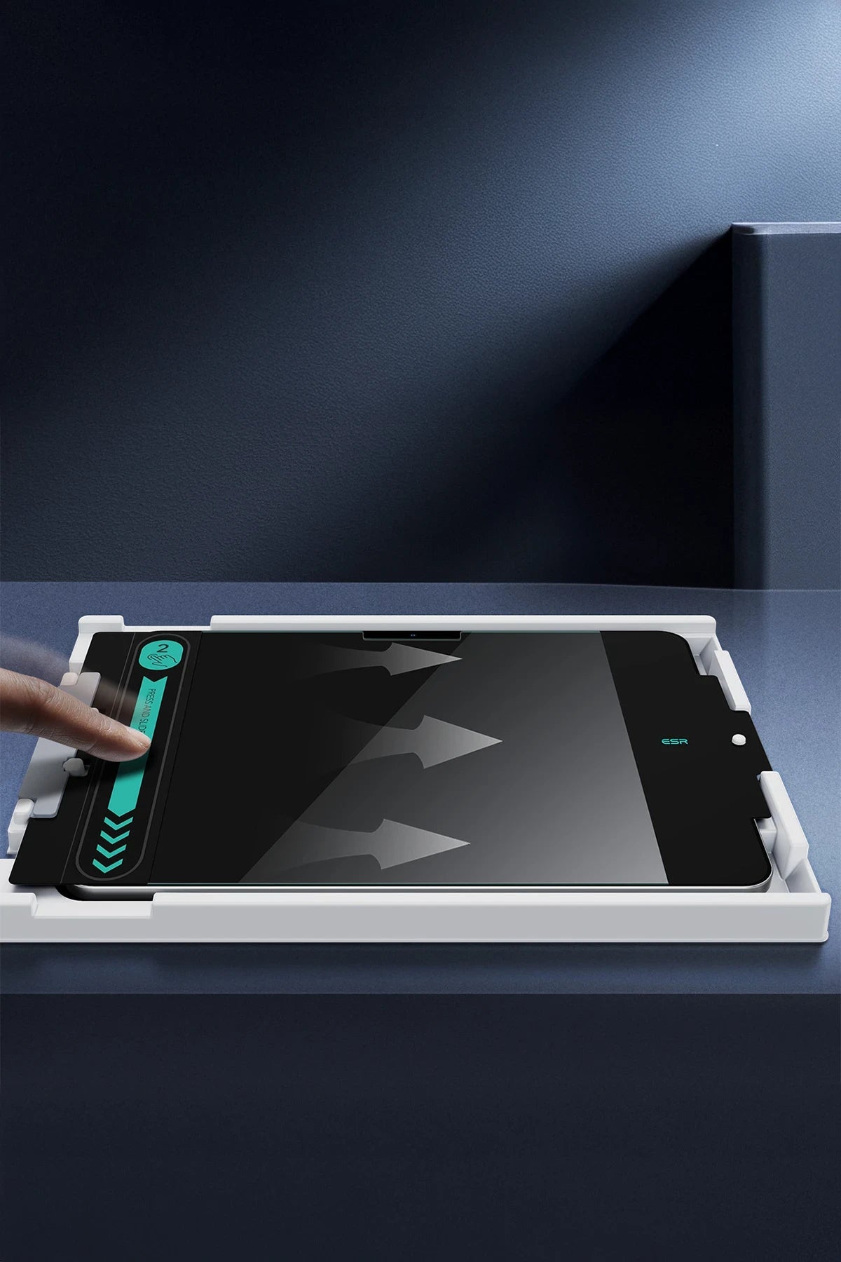 ESR Apple iPad Pro 13 (2024) Armorite AutoKit HD 2 Adet Tablet Cam Ekran Koruyucu - Şeffaf