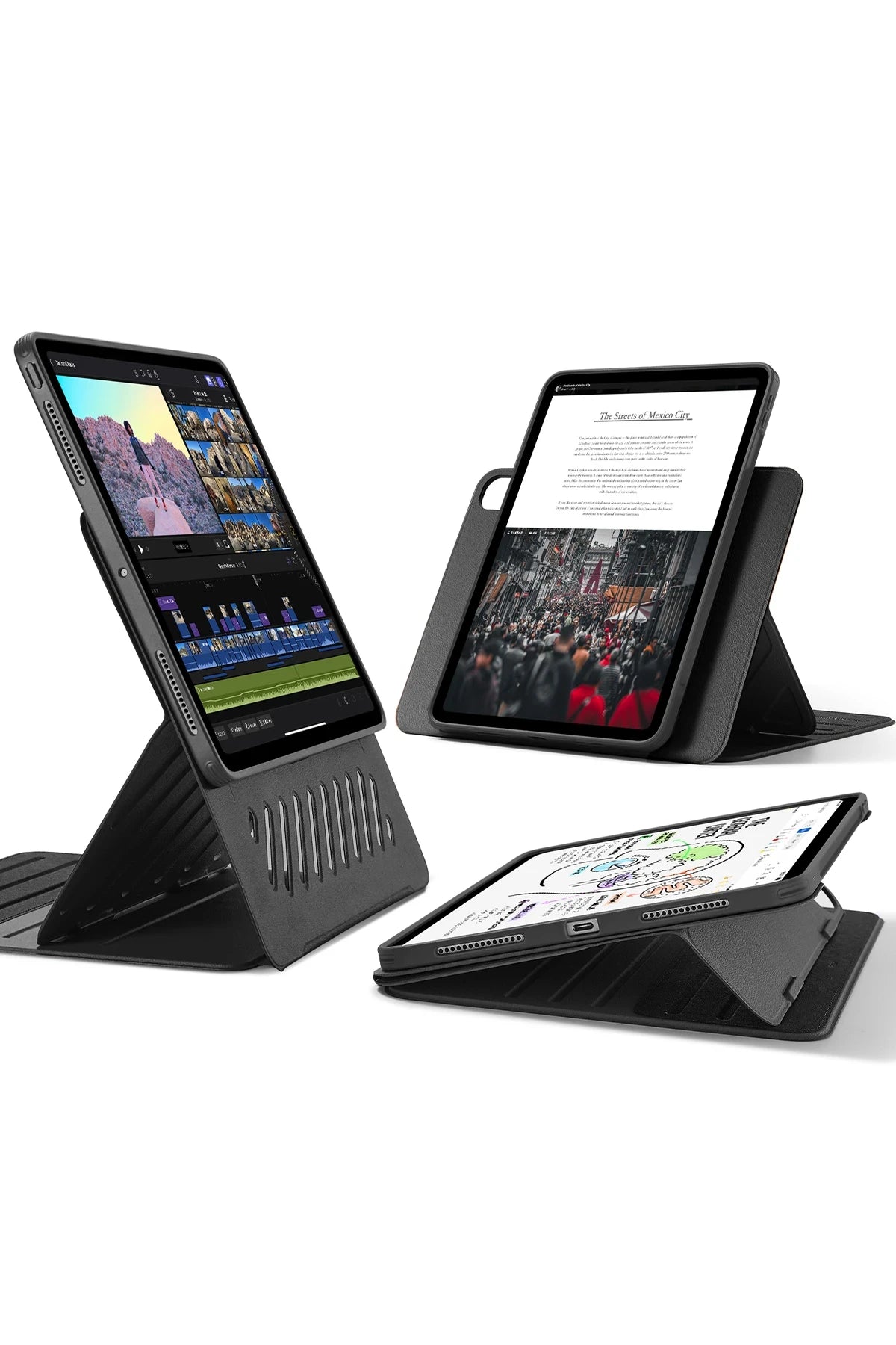 ESR Apple iPad Pro 13 (2024) Shift Manyetik Tablet Kılıfı - Siyah