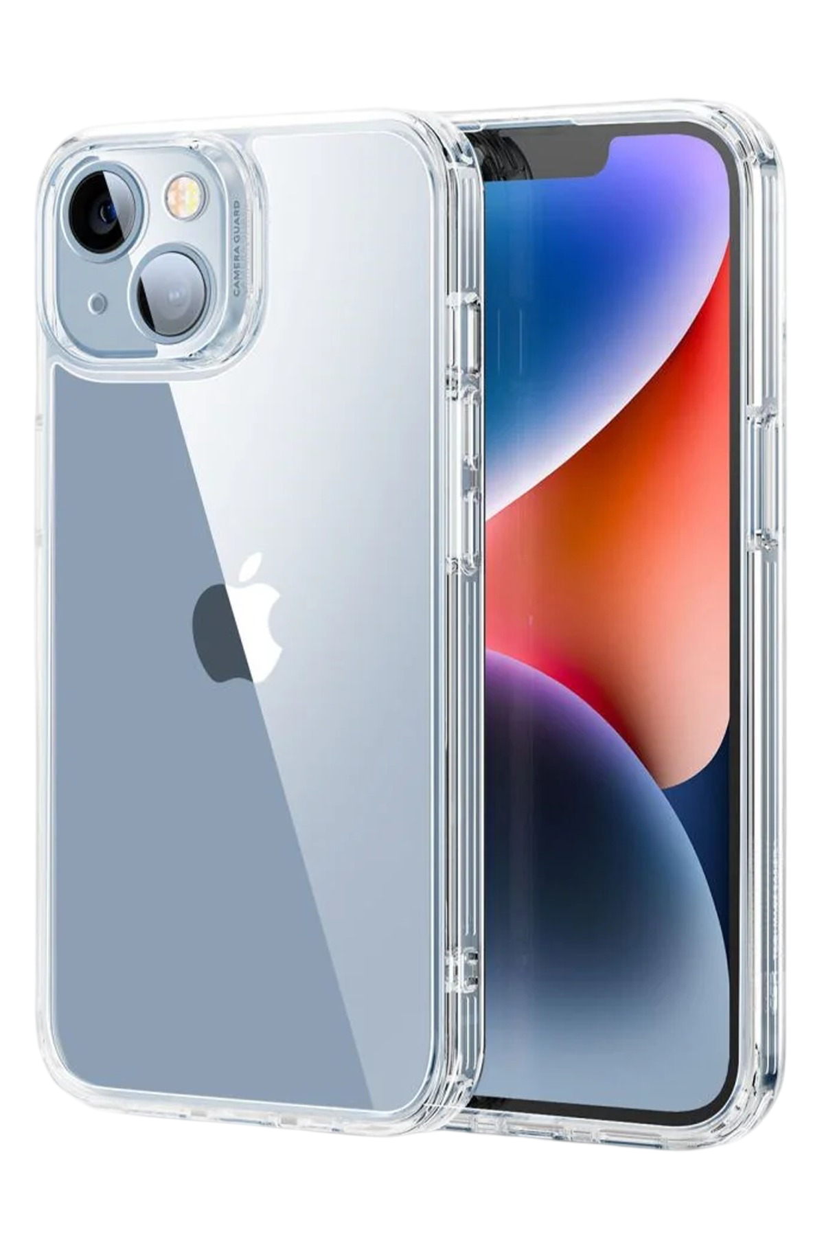 ESR Apple iPhone 14 Plus Ice Shield Tempered Cam Kılıf - Şeffaf