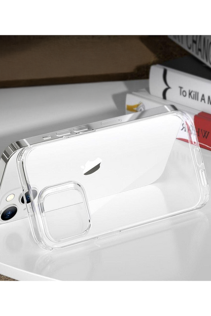 ESR Apple iPhone 14 Plus Zero Clear Cam Koruyucu Ve Lens Koruyucu Hediyeli Magsafe Kapak - Şeffaf