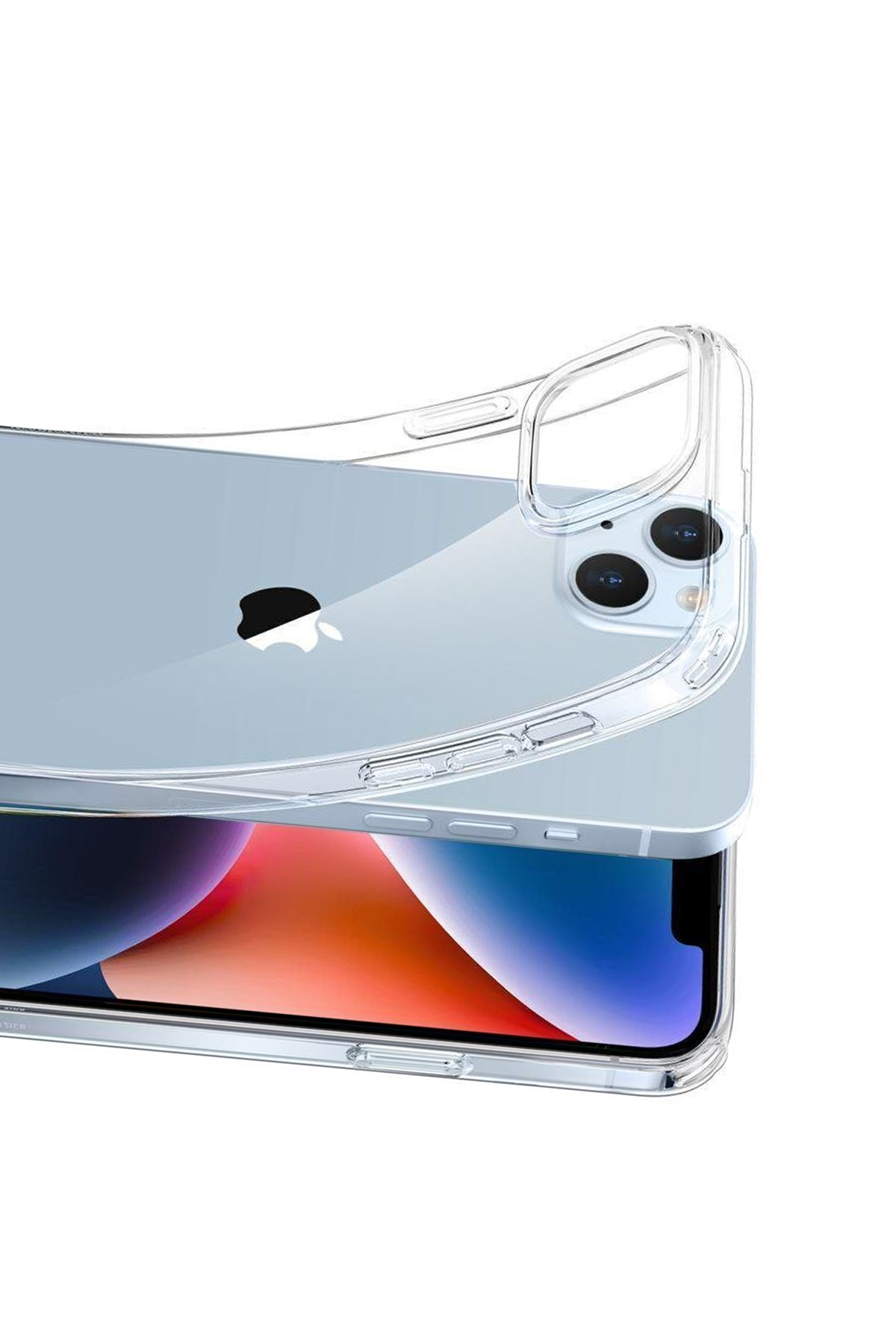 ESR Apple iPhone 14 Plus Zero Clear Cam Koruyucu Ve Lens Koruyucu Hediyeli Magsafe Kapak - Şeffaf