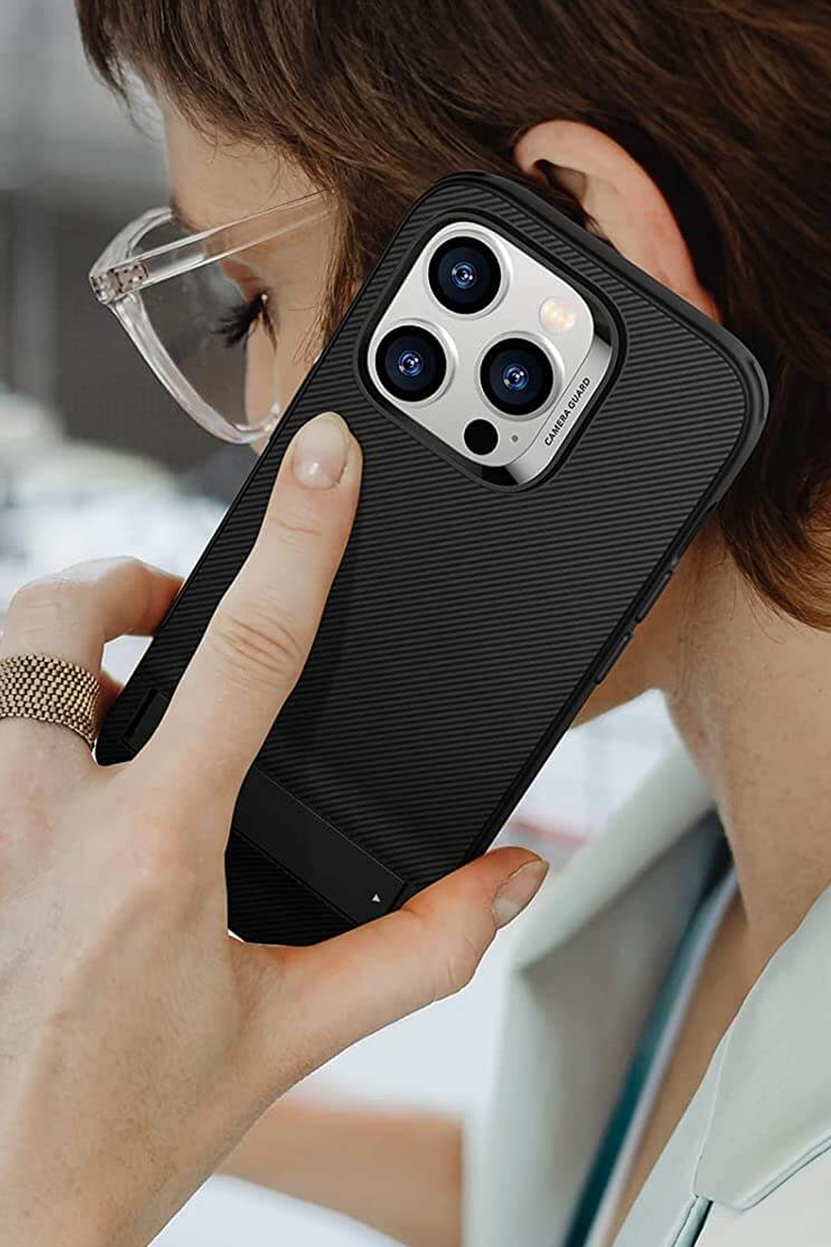 ESR Apple iPhone 14 Pro Max Air Shield Boost Standlı Kapak - Siyah