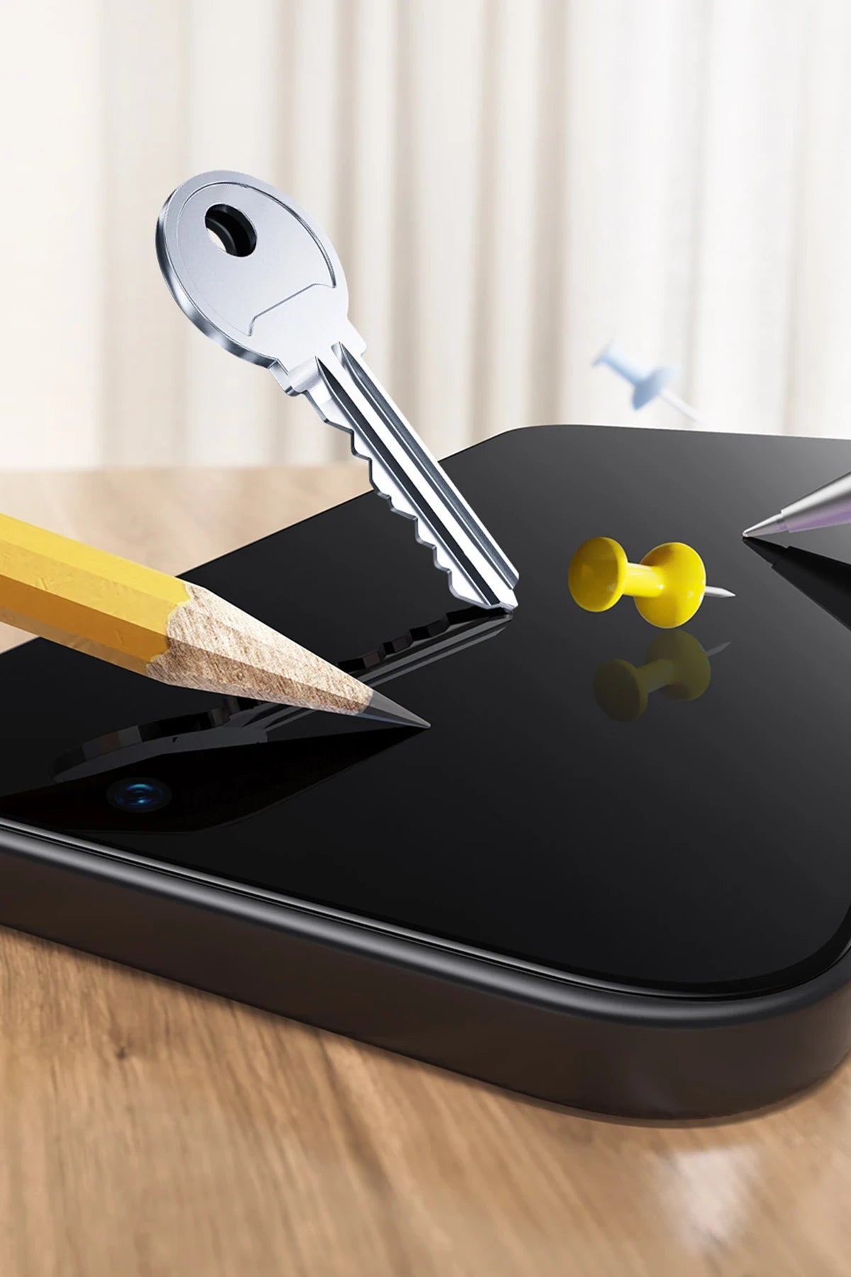 ESR Apple iPhone 14 UltraFit Classic 2 Adet Cam Ekran Koruyucu - Siyah