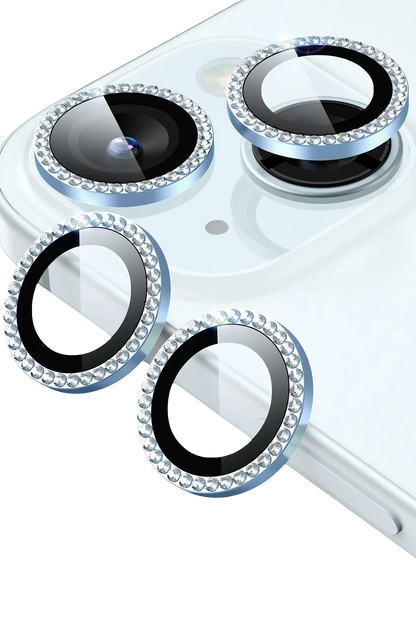 ESR Apple iPhone 15 Armorite Kamera Lens Koruyucu - Açık Mavi