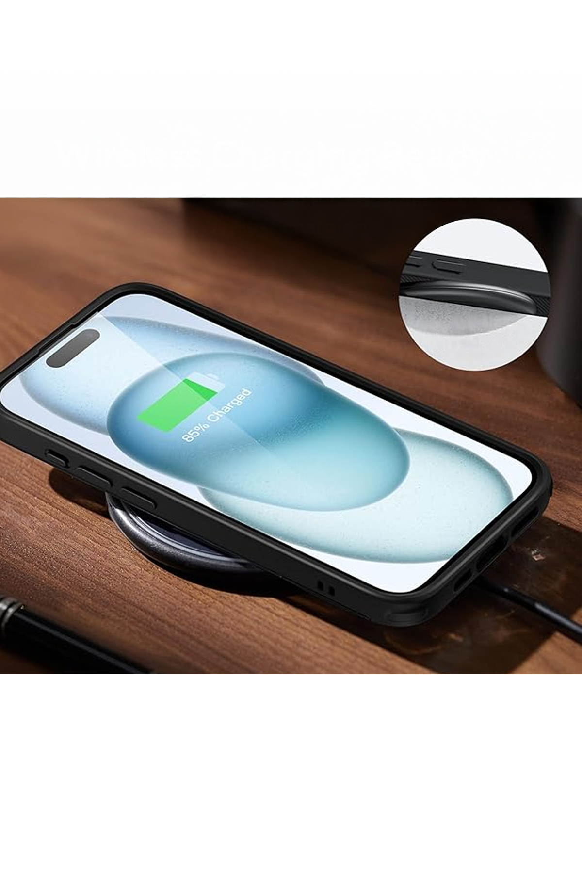 ESR Apple iPhone 15 Plus Air Shield Boost Standlı Kapak - Siyah