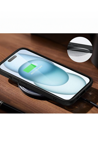ESR Apple iPhone 15 Plus Air Shield Boost Standlı Kapak - Siyah