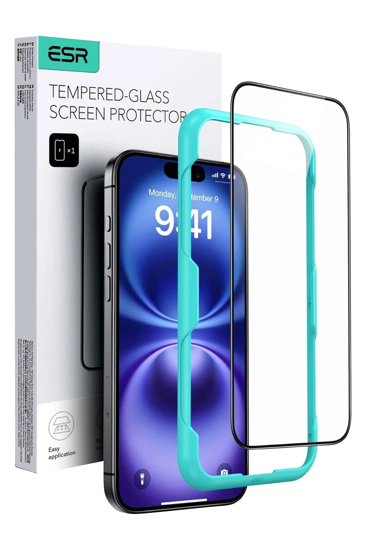 ESR Apple iPhone 15 Plus Tempered Cam Ekran Koruyucu - Şeffaf