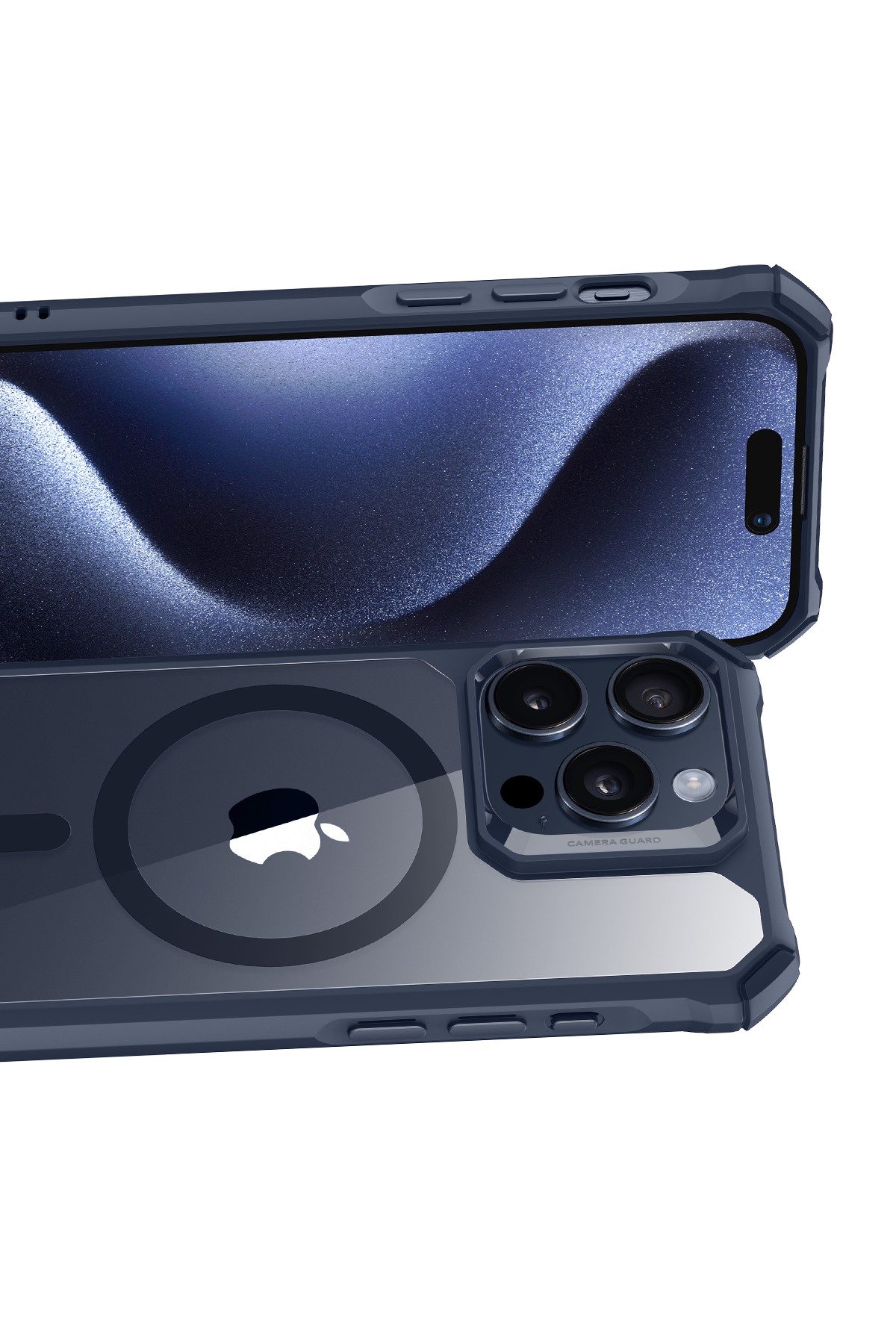 ESR Apple iPhone 15 Pro Air Armor Kapak - Lacivert