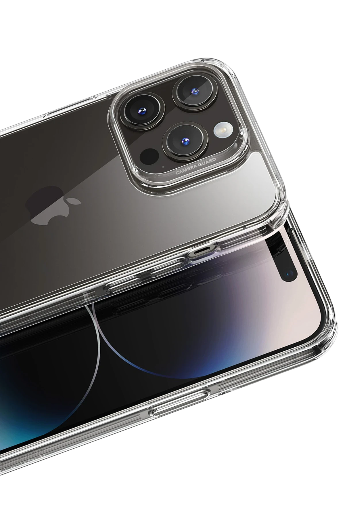 ESR Apple iPhone 15 Pro Ice Shield Tempered Cam Kılıf - Şeffaf